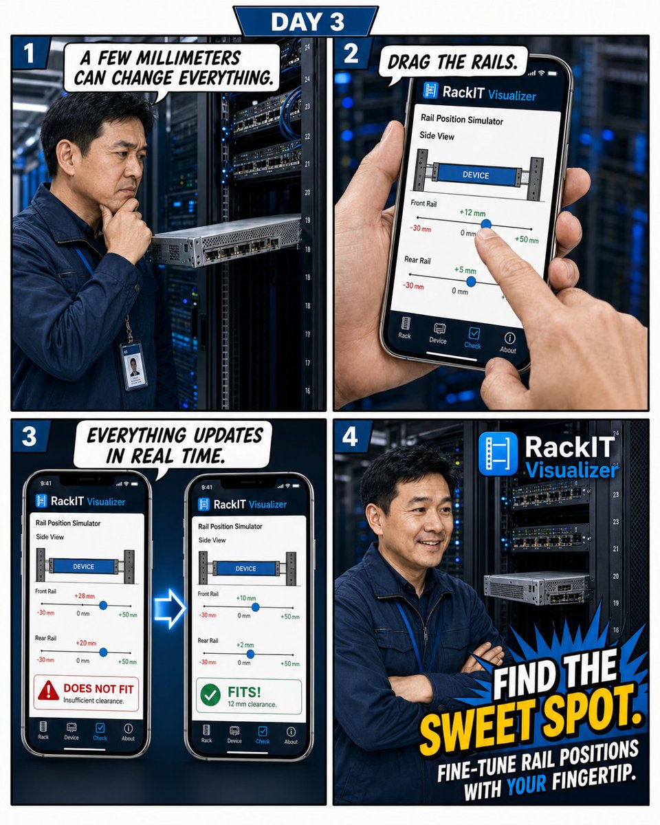 luminettic's tweet image. RackIT Visualizer
apps.apple.com/us/app/rackit-…
#rack #server #DataCenterPower  #clearance #network #EIA  #mount