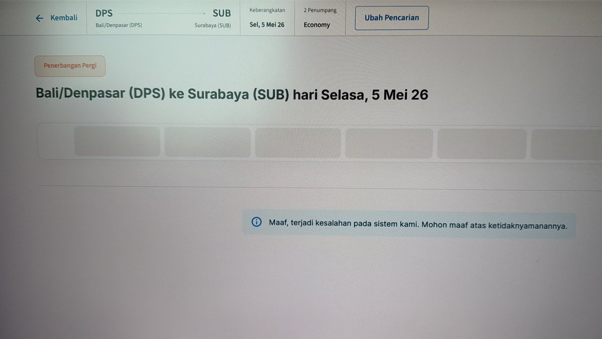 shendra7652's tweet photo. @Garuda_Promo kalau bikin GOTF, pastikan server dan kapasitas web di benahi dulu. Asal ada GOTF aja ribet, web gak kebuka pdhl cuma mau beli oneway, masa buka web 15 menit gak kebuka buka. @IndonesiaGaruda https://t.co/wkVyVn4eQP