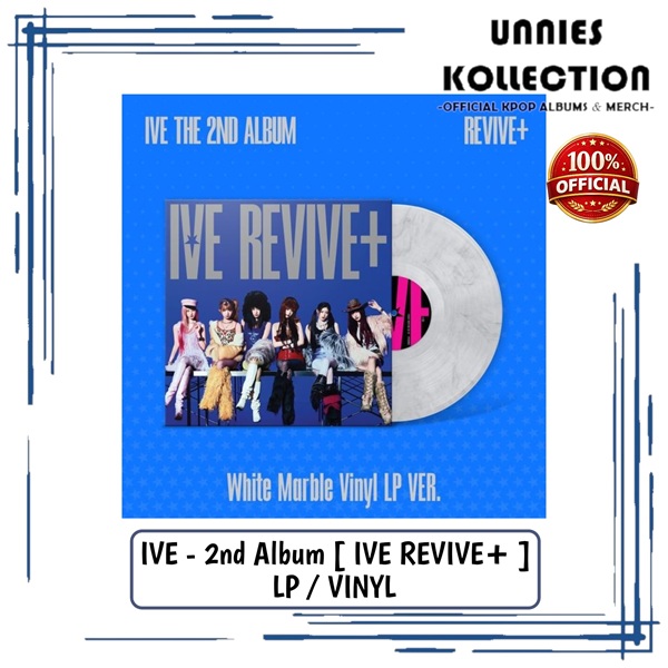 unnies_kshop's tweet image. [PRE-ORDER]

IVE - 2ND ALBUM [ IVE REVIVE+ ] LP / VINYL

RELEASE: 30/9

PRICE: RM 185

POSTAGE: RM 10WM / RM 34EM

✅SEALED ITEM
✅100% ORIGINAL &amp;amp; OFFICIAL FROM KOREA

DM TO ORDER

#IVE #VINYL #LP #UNNIESKOLLECTION #pasarIVE