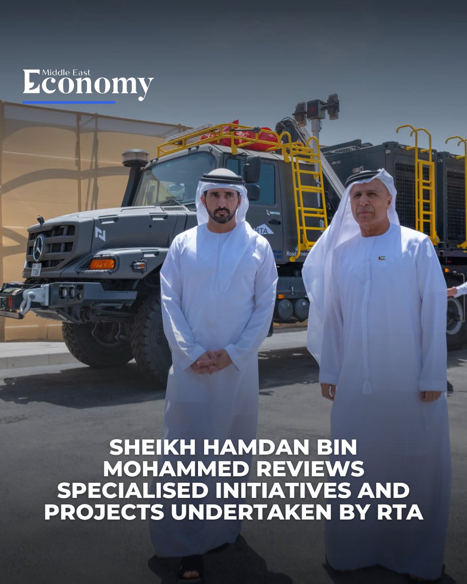 Economy_ME's tweet image. H.H. Sheikh @HamdanMohammed bin Rashid Al Maktoum, Crown Prince of #Dubai, Deputy Prime Minister, Minister of Defence, and Chairman of the Executive Council of Dubai, reviewed several specialised initiatives and projects being implemented by @rta_dubai , including the rapid