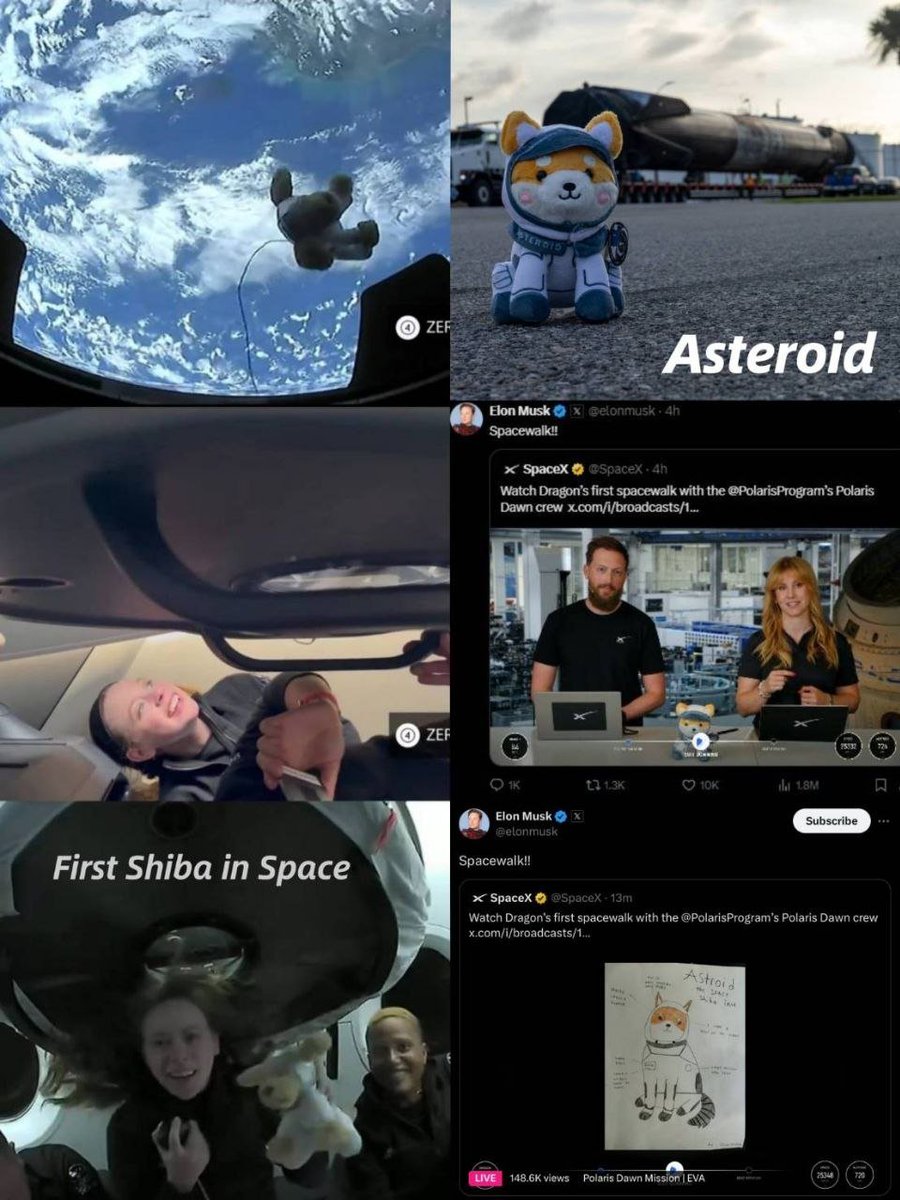 Asteroid Shiba|Fan Global tweet media