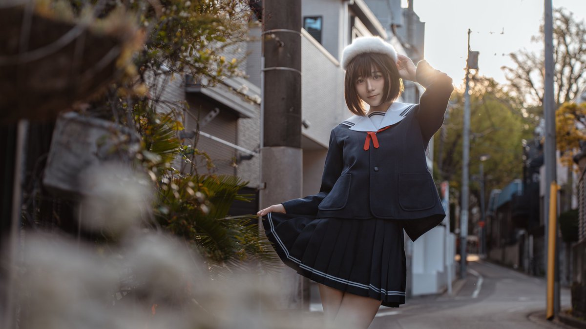 🎶「どうかな？　
  私は、あなたが望むメインヒロインに、なれたかな？」🎶

🌸冴えない彼女の育てかた🌸
加藤恵
コスプレ

#冴えカノ