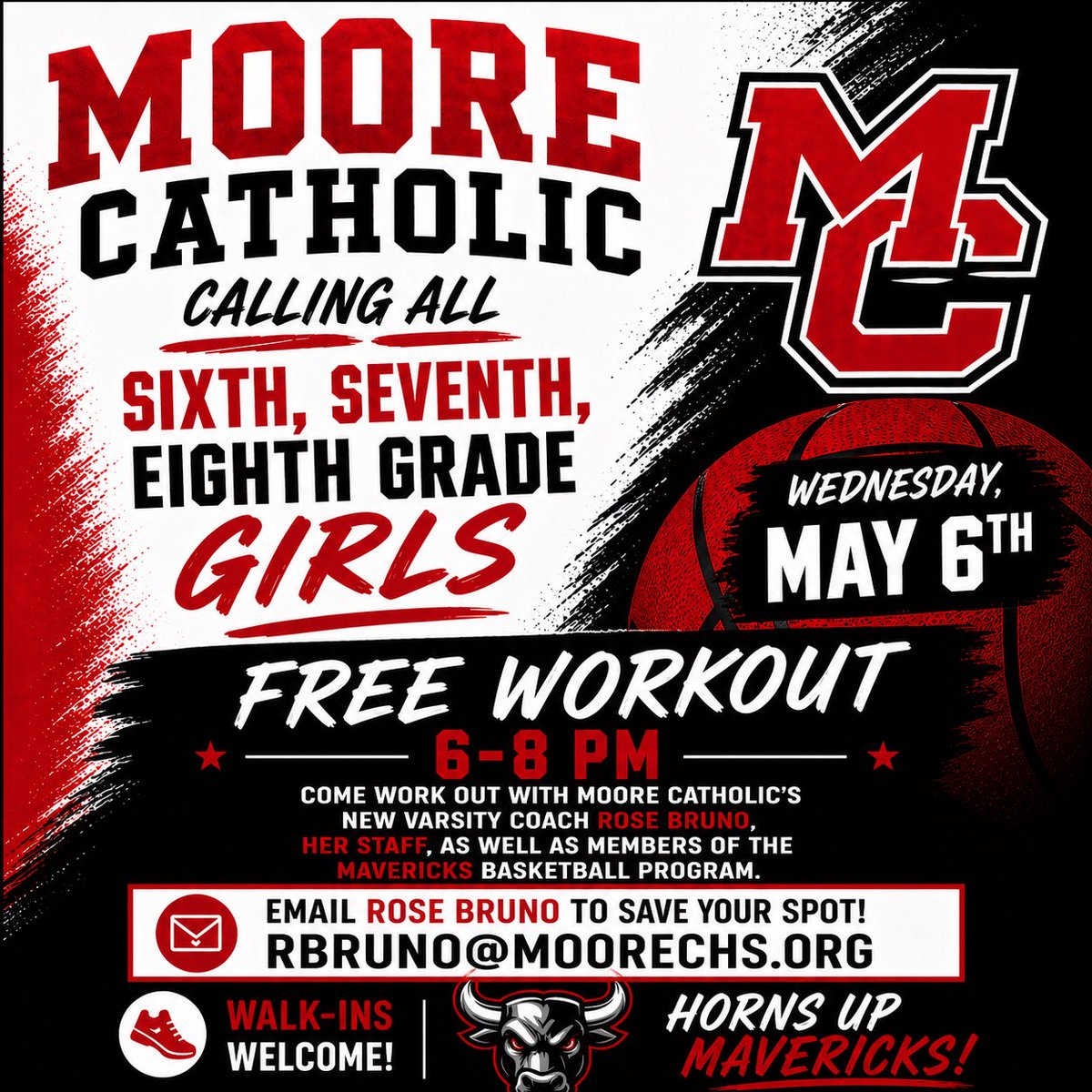 Moore Catholic Girls Basketball tweet media