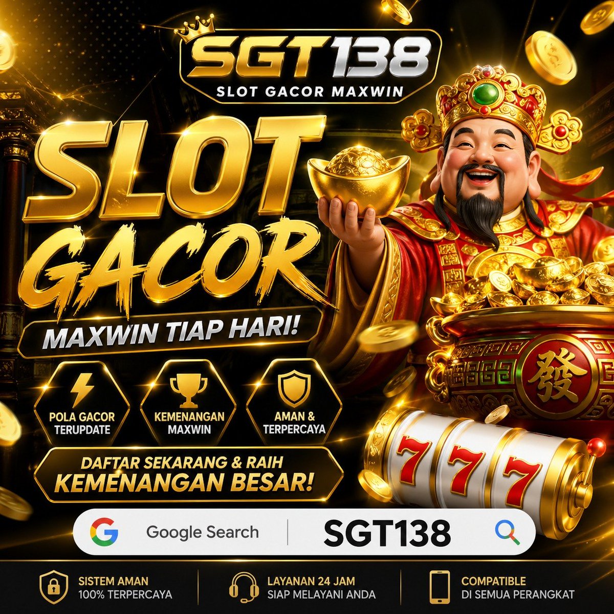 wintodayid's tweet photo. 🔥 SGT138 SLOT GACOR MAXWIN TIAP HARI! 🔥

⚡ Pola gacor terupdate setiap hari
🏆 Peluang kemenangan besar
🔒 Aman &amp; terpercaya

💰 Jangan cuma lihat orang lain menang, sekarang giliran kamu panen cuan!

🔍 Google Search: SGT138

#SGT138 #SlotGacor #Maxwin https://t.co/9AUI6B5NzR