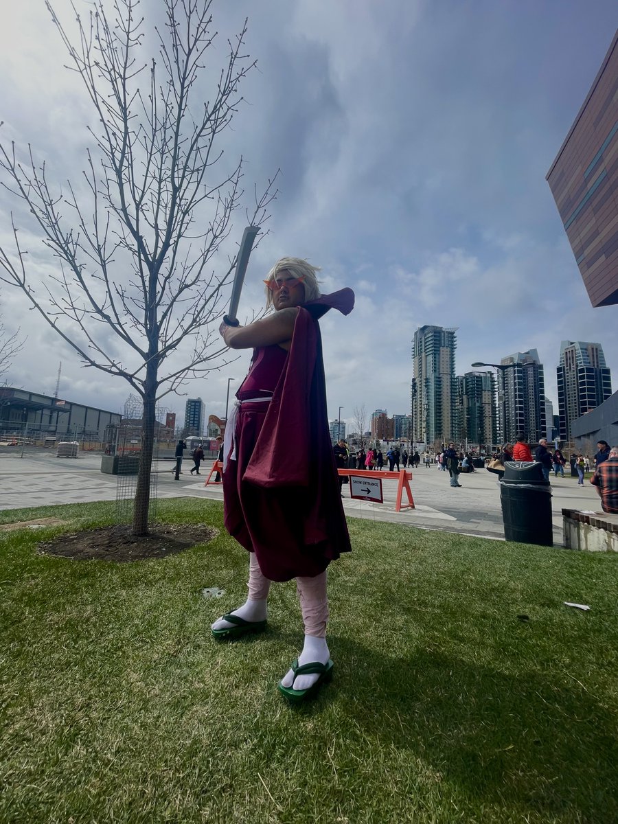 worstweapon's tweet photo. "You have the ability to read between the lines, to understand that our lives are blighted by this undercurrent of subtext, of narrative significance. Anyone paying attention could have guessed by now who's really telling this story."
#ultdirk cosplay for #calgaryexpo2026 https://t.co/lZ7LIZHjSq