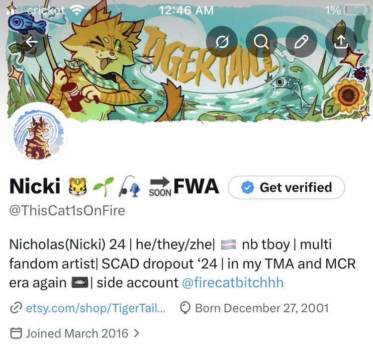 Nicki 🐯🌱🎣 🔜FWA tweet media