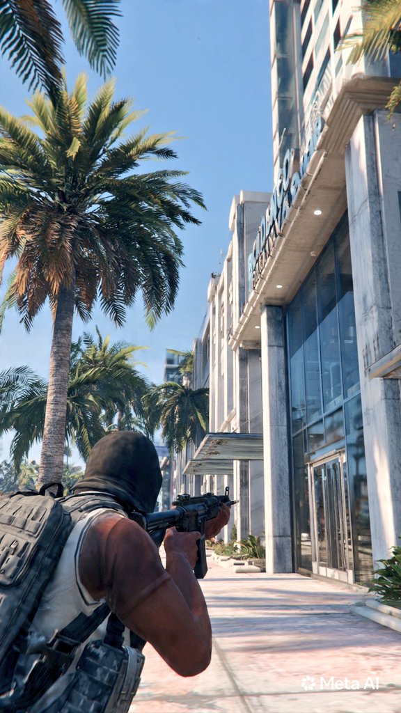 CactusOne2's tweet image. Según una IA así podria verse el gameplay de GTA 6.
#GTA6 #Gta6 #Vicecity #Rockstargames #IA