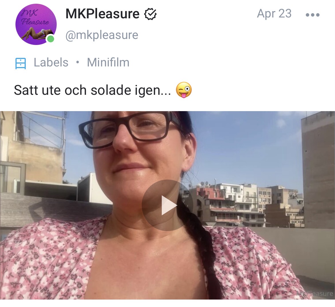 MK Pleasure tweet media