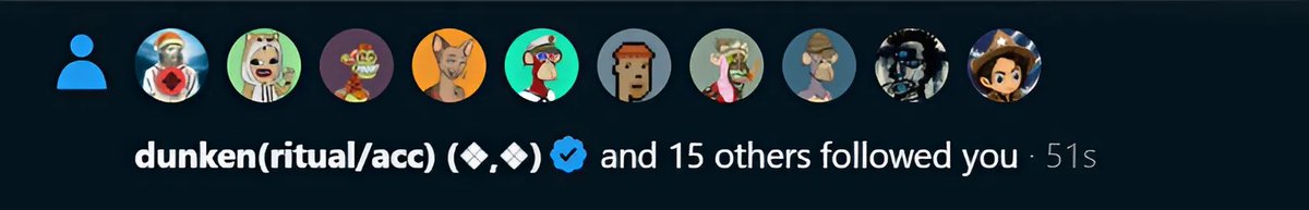 after a long long time (over a year) joining <a href="/ritualnet/">Ritual</a> 

finally followed by <a href="/dunken9718/">dunken(ritual/acc) (❖,❖)</a> 

LFGGGGGGGGGG