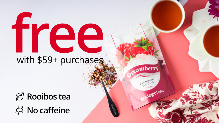AdagioTeas's tweet photo. A little something special for Mother’s Day 💗

☁️ Dreamberry Tea is the perfect blend of raspberry, white chocolate, and green rooibos.

🎁 Free pouch with $59+!

https://t.co/DTiQmciRBC https://t.co/cl6CQBPizg