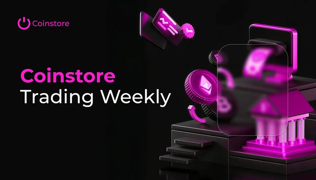 CoinstoreExc's tweet image. Coinstore Trading Weekly is here 🔥

Catch the latest market moves, key updates, and trading insights from Apr 20–Apr 26, 2026.

Stay sharp. Trade smarter with Coinstore.

🔗 Read more:
 coinstore.medium.com/coinstore-trad…
#Coinstore #Crypto #Trading #MarketUpdate