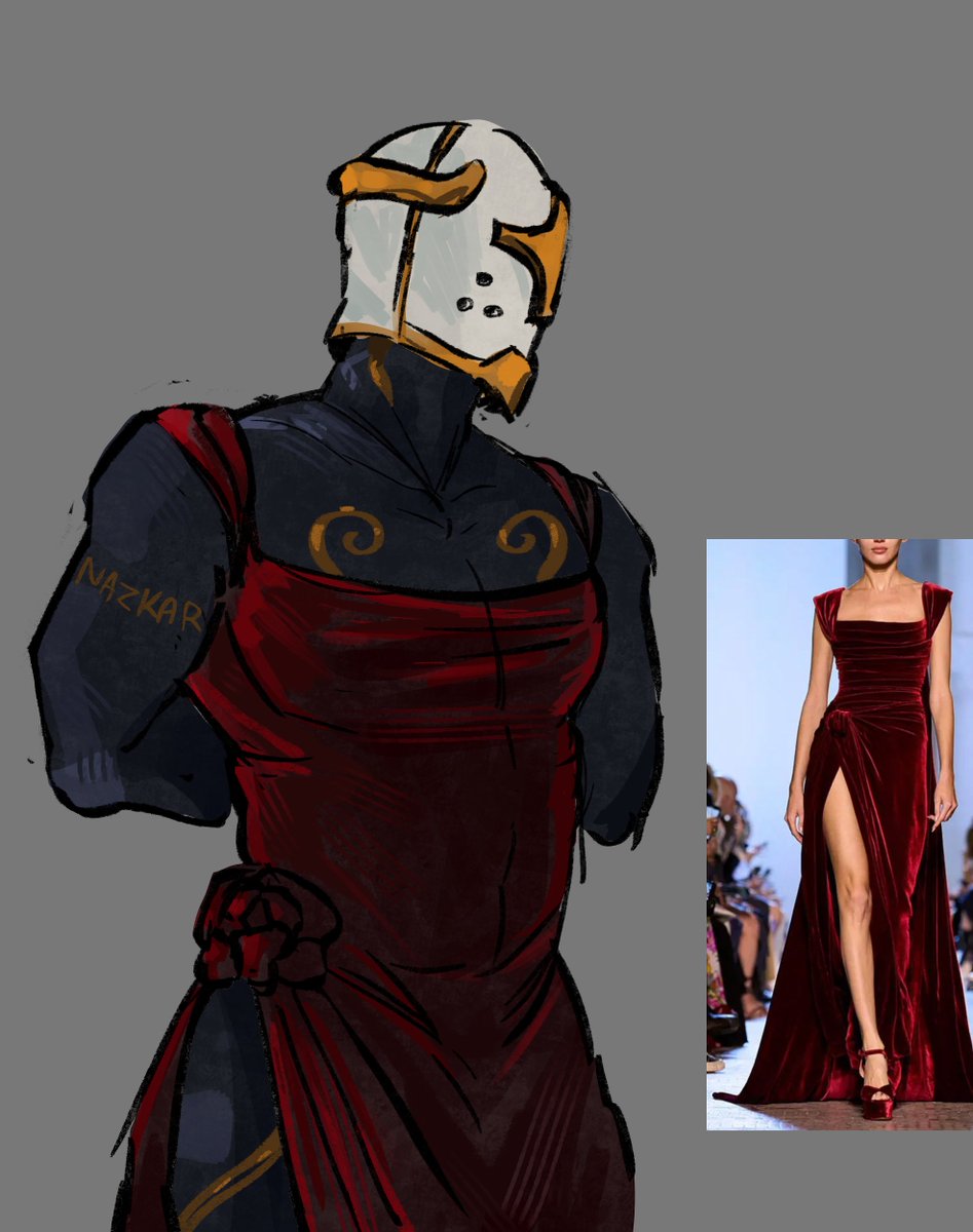 i drew the arms behind his back because i didn't feel like drawing hands, i don't need to prove anything