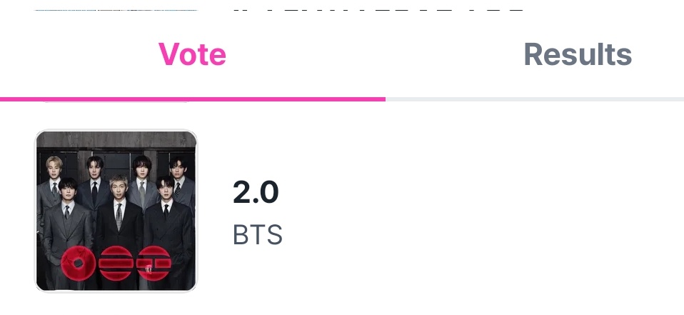 2.0 Has been nominated for this week Inkigayo, Pre-vote has been opened now 

PLEASE VOTE Y'ALL 

APP: L!NC