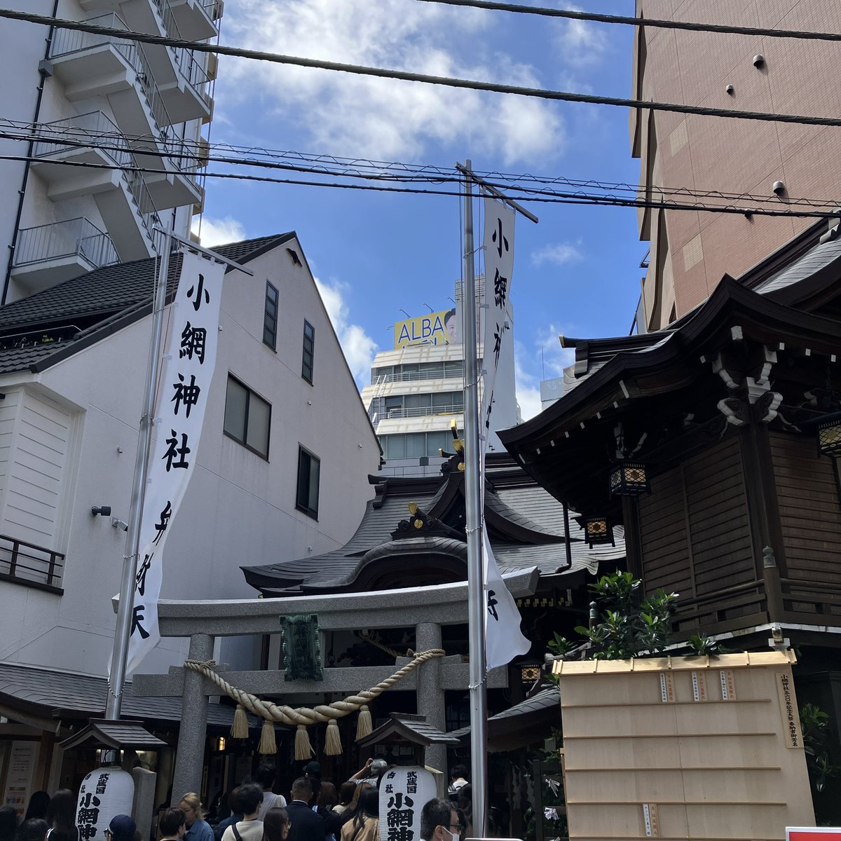 djkurogi's tweet photo. 小網神社
平日でも行利
#小網神社　#パワースポット https://t.co/VId2f4mpKC