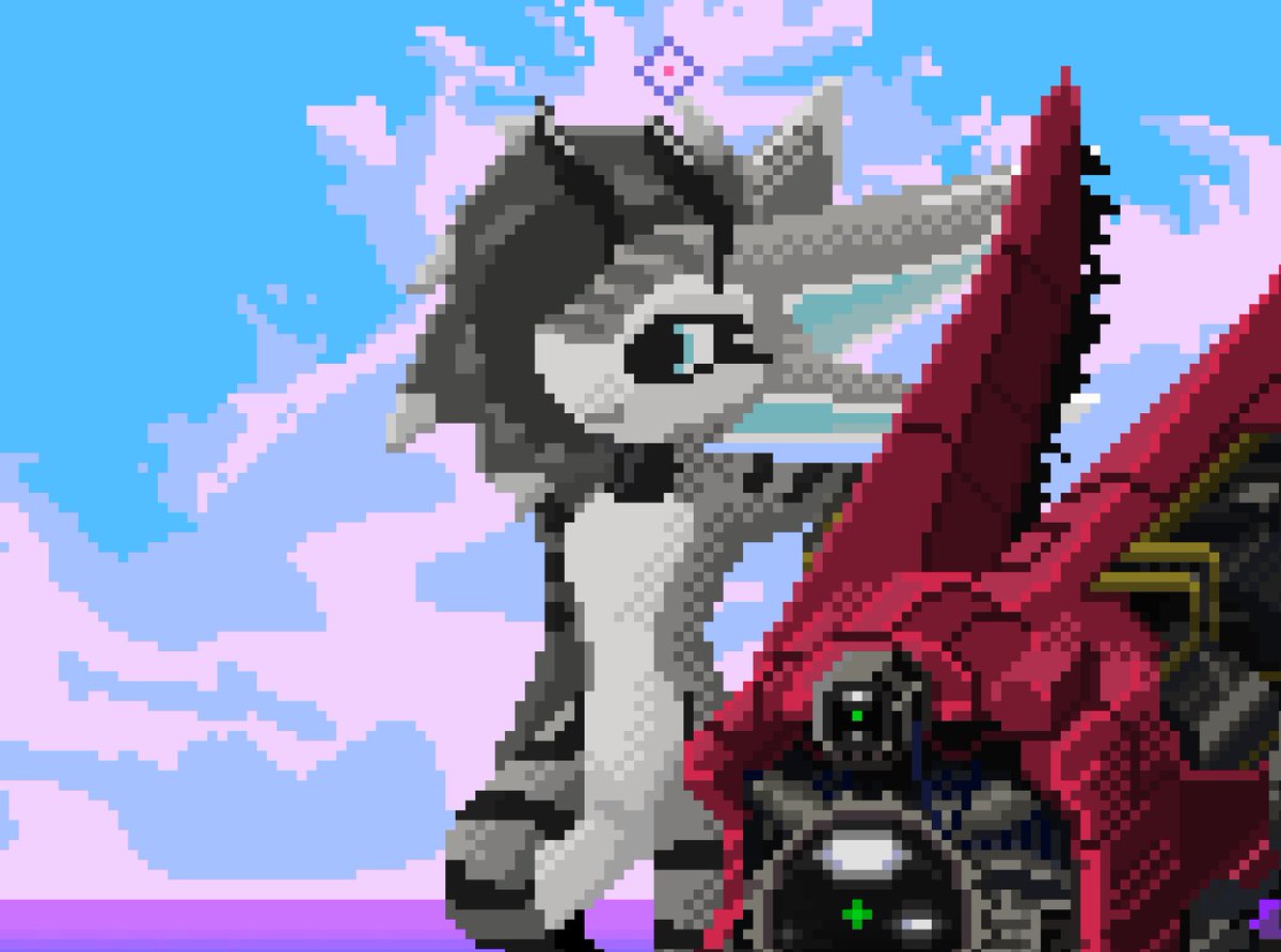 NoisetteHazel's tweet photo. little preview of my next big avali art thingy :3 https://t.co/xTliLPsGMJ