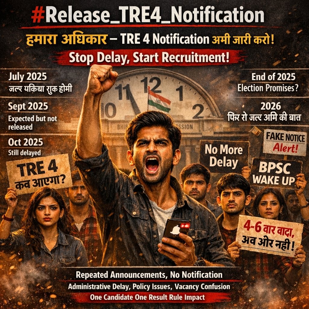 RELEASE TRE4 NOTIFICATION(शंकर सुमन ) tweet media