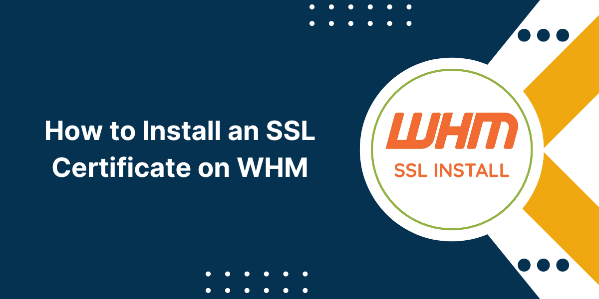 WeSSLInsights's tweet image. 🔒 How to Install an SSL Certificate on WHM

📌 Secure your WHM server in 5 steps: upload certs, validate your domain, and enable HTTPS sitewide.

Read the guide: sslinsights.com/how-to-install…

#SSL #WHM #cPanel #SSLCertificate #WebSecurity #HTTPS #SSLInsights
