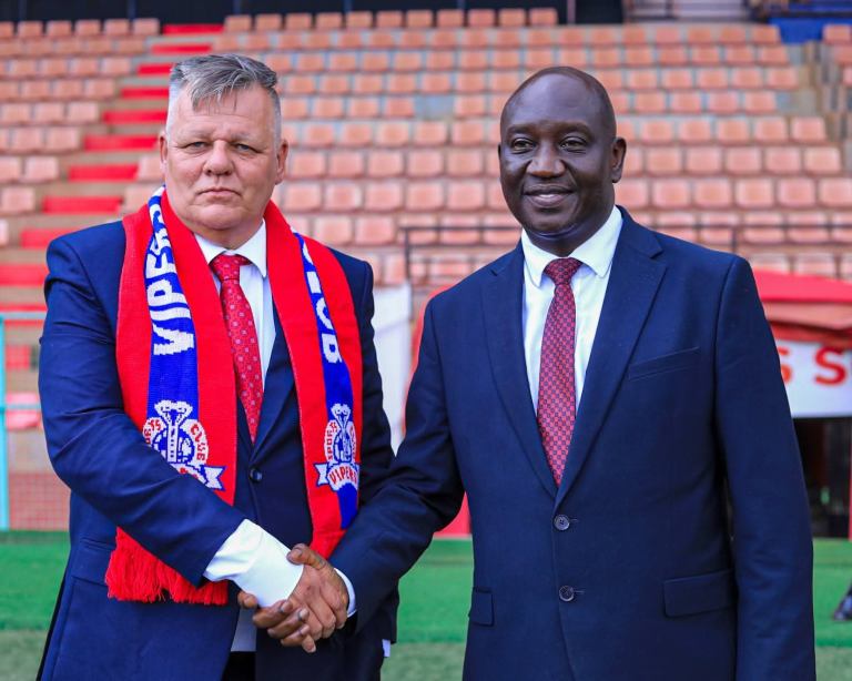 NoahSsenabulya's tweet photo. This guy is unbeaten in @UPL with only 5 games to go, he's 7 points clear at the top.Unbeaten in #ugandacup and already in semifinals. he looks very serious kyoka tusirise🤣 @BadruZziwa @DavidLumansi waliwo eyali awanguddeko League nga ali unbeaten? @Damba_Allan @ugandafantv256 https://t.co/Wyf35Wyhvs