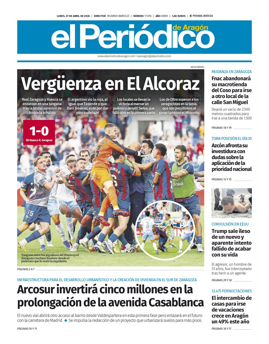 El Periódico de Aragón tweet media