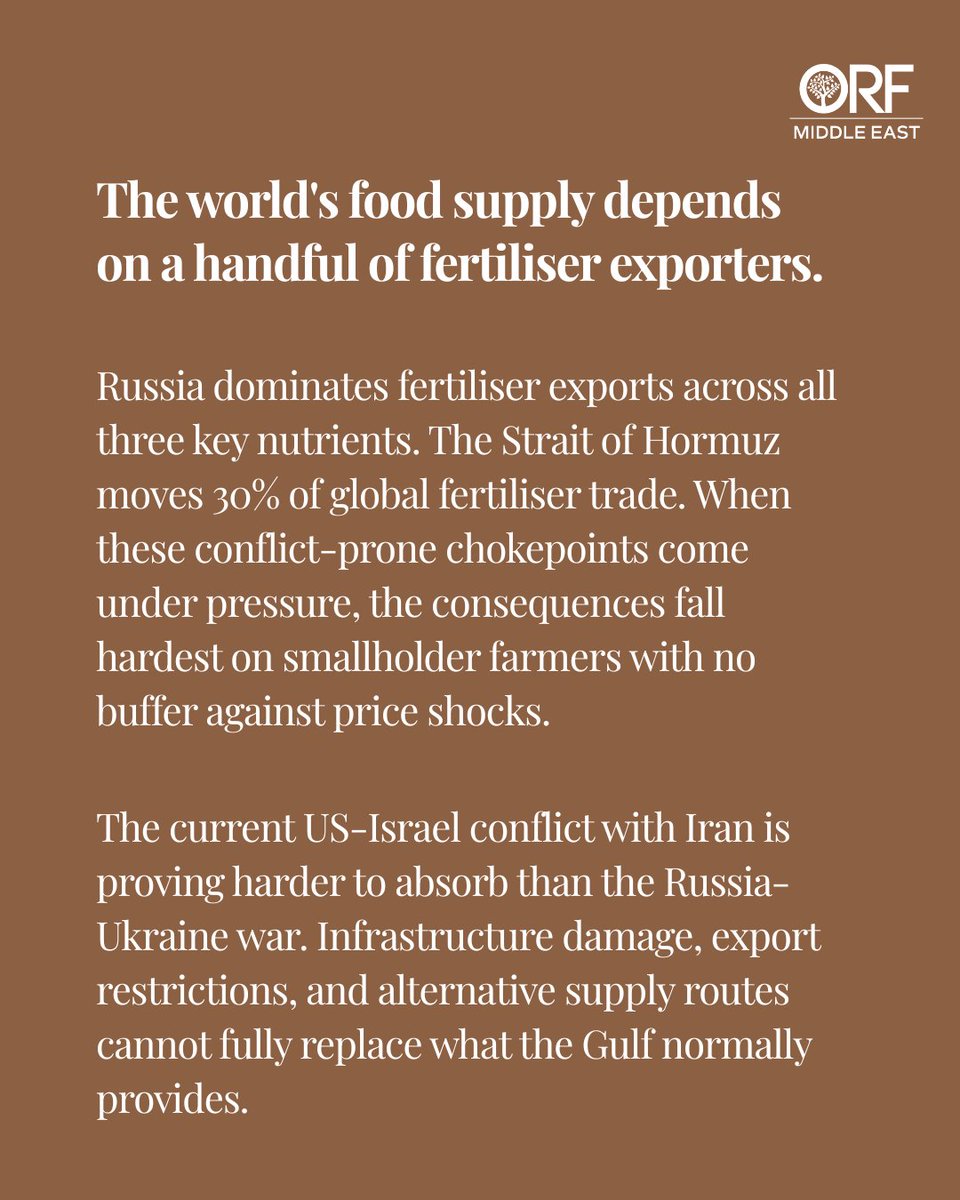 orfmiddleeast's tweet image. In our latest Expert Speak, Leigh Mante explains what the crisis has exposed about global #foodsystem vulnerability, and what a more #resilient approach would actually require.