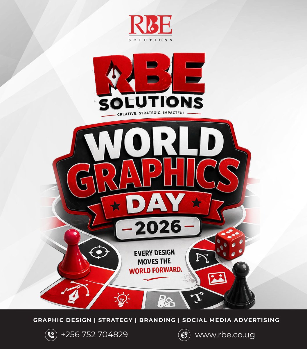 RBESolutions's tweet image. Every design pushes the world forward—one idea, one pixel, one bold move at a time.
Celebrating the power of creativity this World Graphics Day. 🎨✨🚀
#WorldGraphicsDay #DesignMatters #CreativeImpact #RbeSolutions