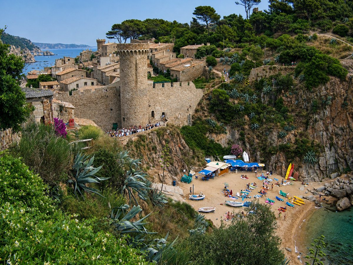 KiwiInBarnes's tweet image. Tossa de Mar 2009 #costabrava #catalonia