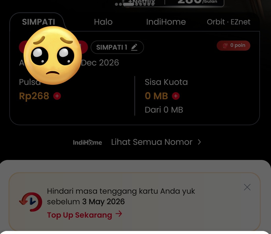 LyyLaa6789LaLy's tweet photo. nungguin magrib
nungguin sesorang  tidak datang dtang

yaallah  aku butuh duit  
paket internet ku mau habis
bedak skincar ku mau habis
YAALLAH NOMER HP KU MASIH SAMA TIDAK BERUBAH

NOMER REKENING KU JUGA SAMA

bntar lgi token listrik ku juga habis yaroob🥺 tlong kirim pnolongmu https://t.co/stSypIsAcr