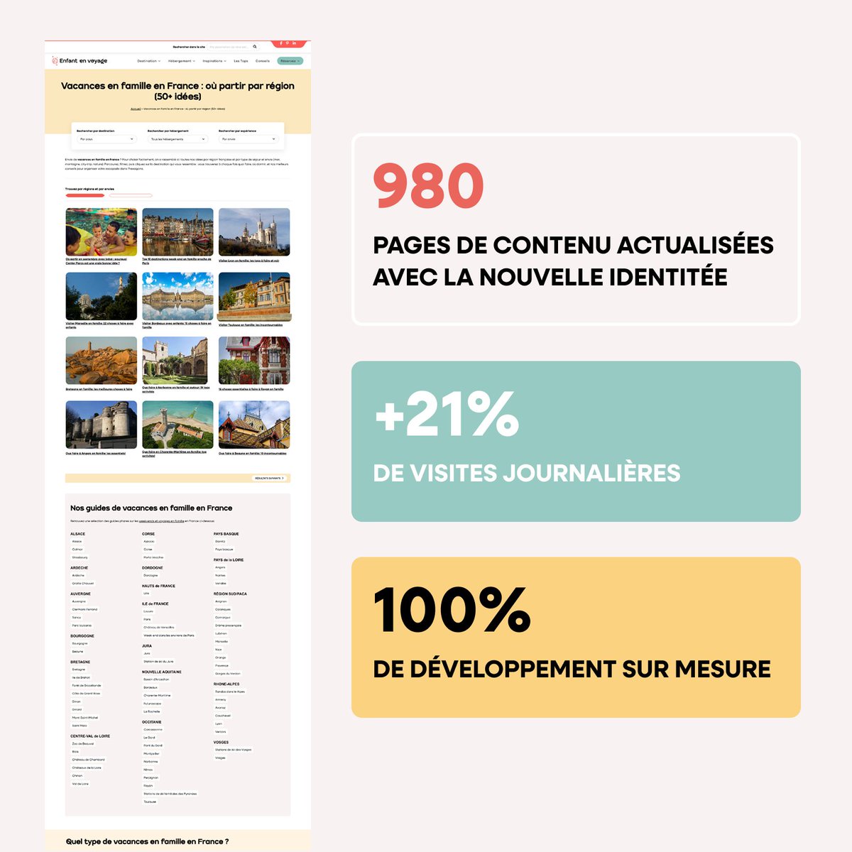 Hypaepa's tweet photo. J'ai eu immense plaisir de refondre le site https://t.co/4A2mN5Rxbx, site référence sur l'univers du voyage en famille. J'ai eu la chance d'avoir une liberté totale sur l'identité, la charte graphique et le développement.
#larefdulundi #designui #designux #freelancedesigner https://t.co/xzABYpVcj2
