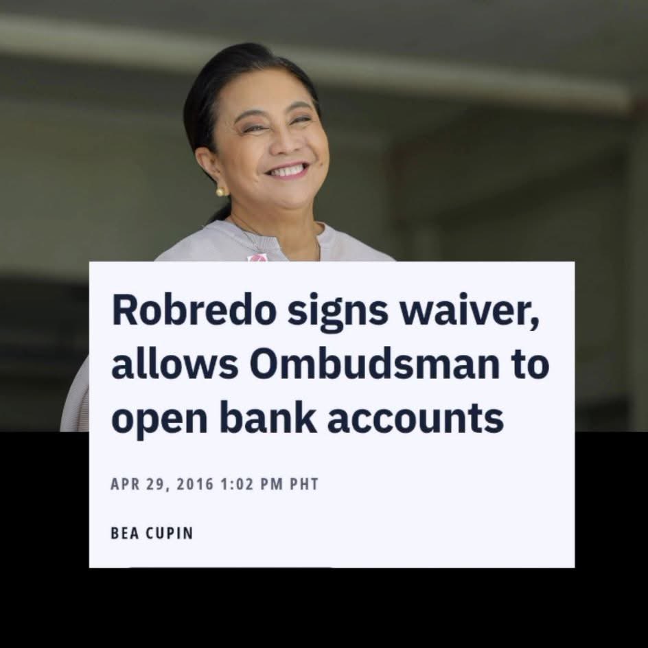 Sara Duterte could never. 👊

All she can do is ask the Supreme Court for TROs and complain about “bank secrecy.”

Sabi nga ng mga DDS nuon, “You have nothing to fear if you have nothing to hide.”

But Sara has so much to hide that is why she greatly fears her bank accounts being