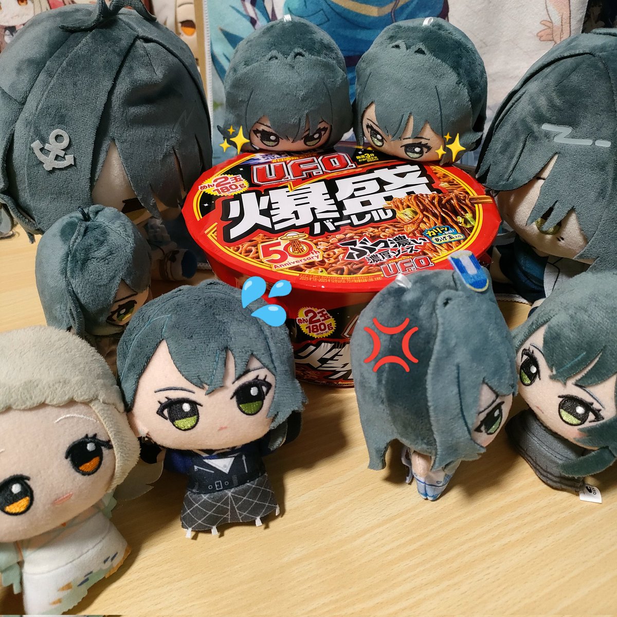 爆盛が小さく見える…。
#初星学園ぬいぬい部