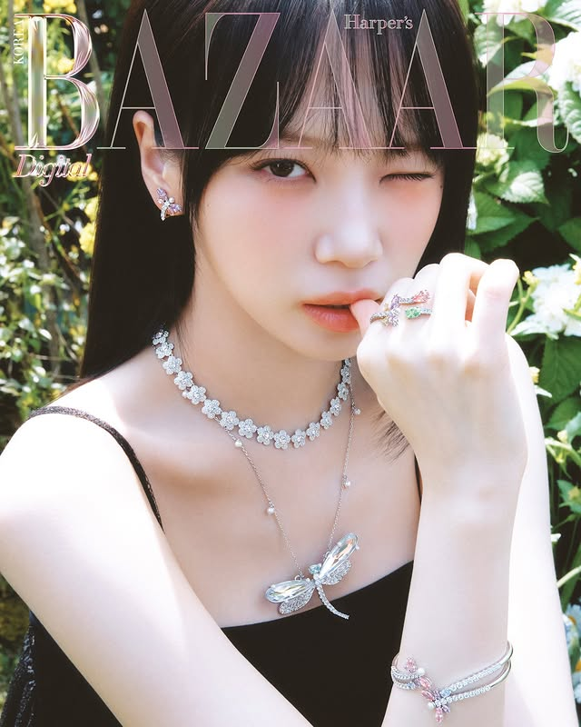 チェウォン様　②ページ目 le_sserafim [📸] 260427 #CHAEWON x Swarovski on Harper's BAZAAR