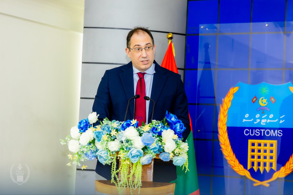 CustomsMv's tweet photo. The UNODC–WCO PCCP Training Programme is currently underway, bringing together 20 officers from key law enforcement agencies namely, Customs, Police, Aviation Security Command and Immigration.
@CG_Customsmv https://t.co/7AZRcnkvGU