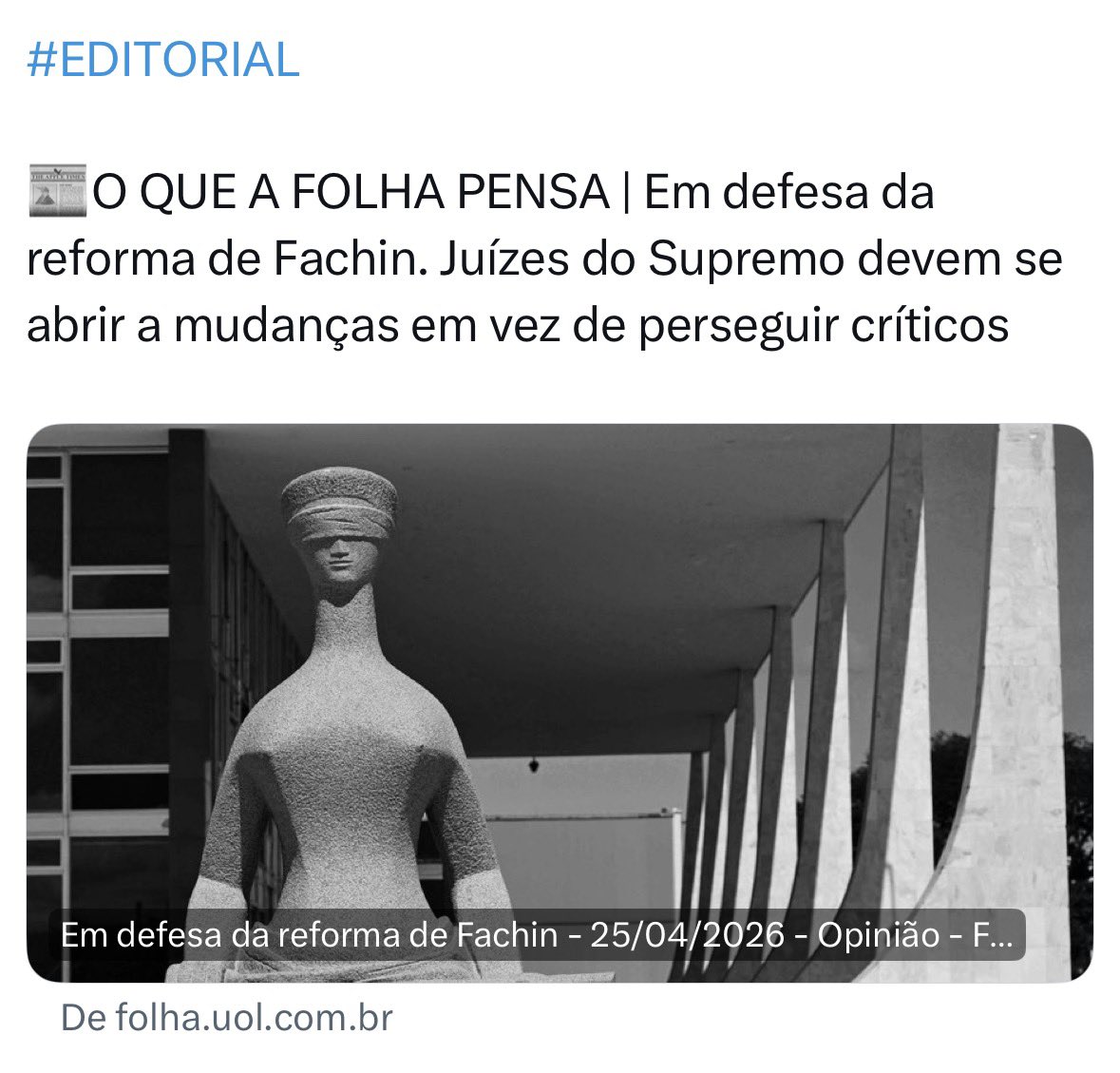 Transparência Internacional - Brasil tweet media
