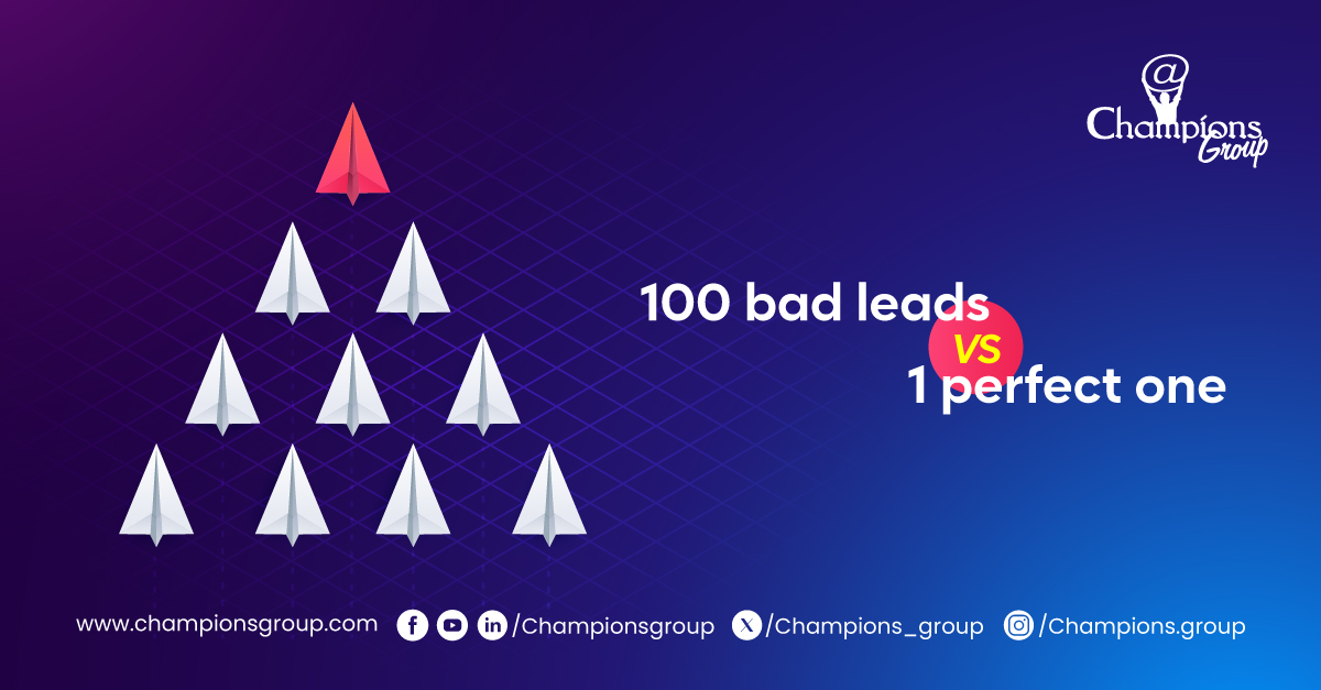 champions_group's tweet image. 𝗠𝗼𝗿𝗲 𝗹𝗲𝗮𝗱𝘀 𝗱𝗼 𝗻𝗼𝘁 𝗺𝗲𝗮𝗻 𝗺𝗼𝗿𝗲 𝗴𝗿𝗼𝘄𝘁𝗵.
The right audience does.
The right strategy does.
championsgroup.com

#ChampionsGroup #LeadGeneration #BusinessGrowth #SalesStrategy