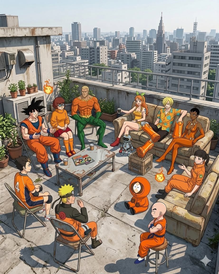 Orange gang,
Who's missing?