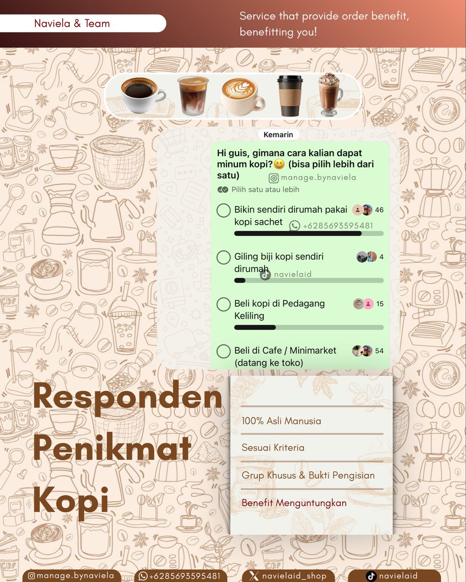 Navie || Jasa Isi Sebar Kuesioner tweet media