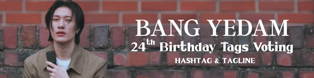 BYDUNION_'s tweet photo. [📯]

Voting for #방예담’s 24th birthday hashtags is now OPEN! 🎂✨

Cast your votes now 🔗: https://t.co/4qz7GzWNAn.

BY:D, it’s time to choose the best tag & tagline to celebrate Yedam—make your voice count and help us create something unforgettable! 💫

#BANGYEDAM @_YEDAM_OFFICIAL