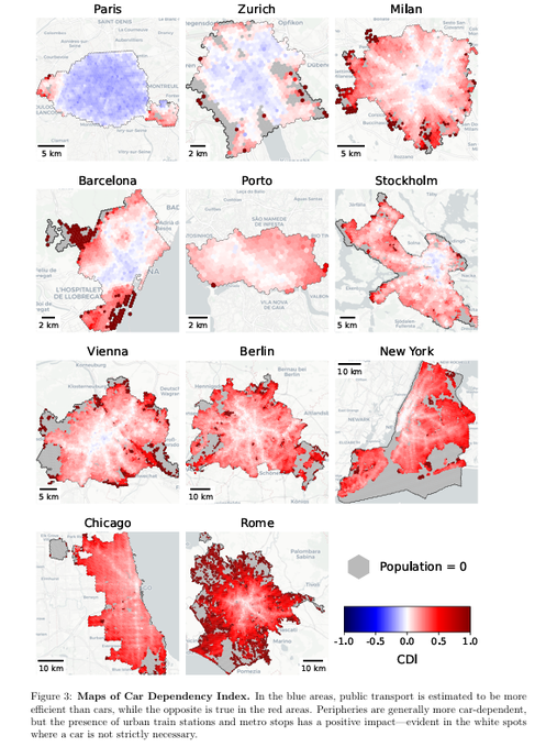 heatonmoorpark's tweet image. Cars and the park.......Car dependency in urban accessibility........ research from Europe   #cars #transport #urban    arxiv.org/pdf/2604.01019   (image: authors)