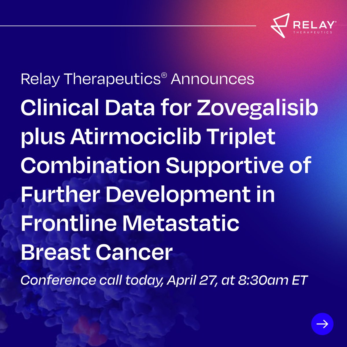 Relay Therapeutics tweet media