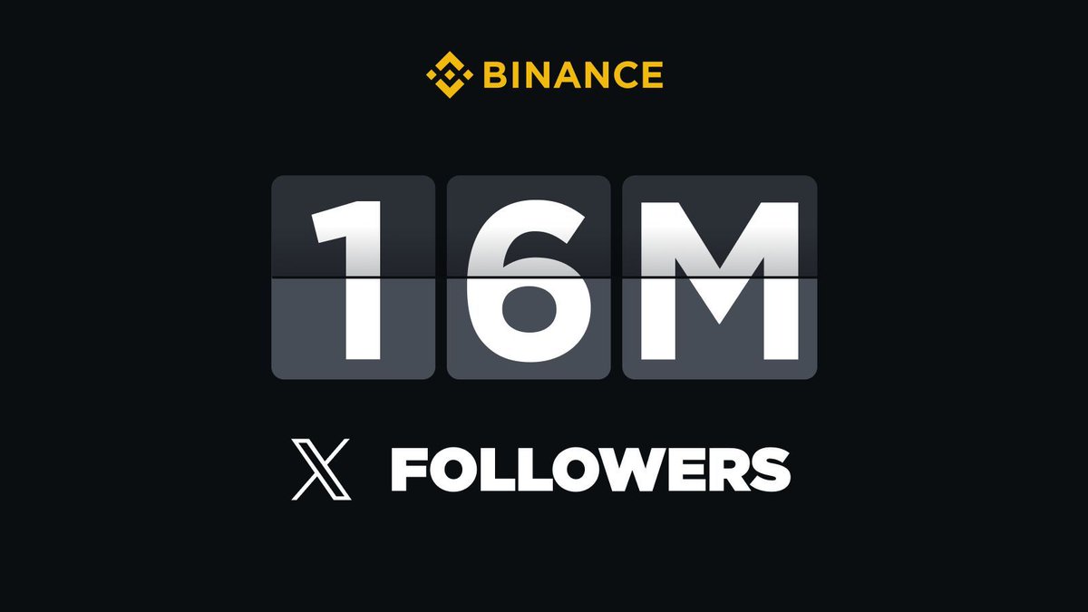 Binance tweet media