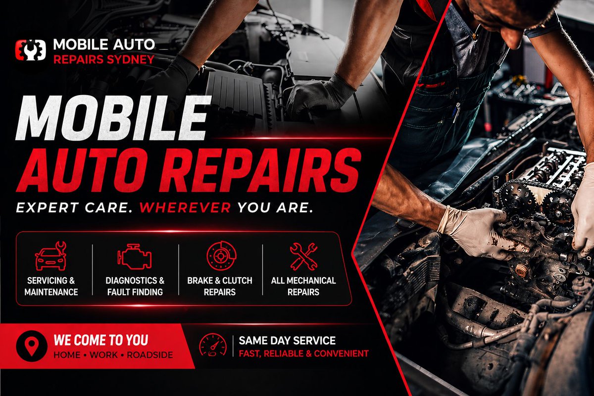 Mobile Auto Repairs Sydney tweet media