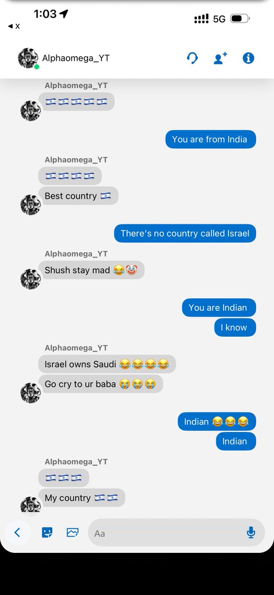 هذا ثاني هندي ادق خشمه ويجي يقول انه من الكيان عشان يقهرني 😅
