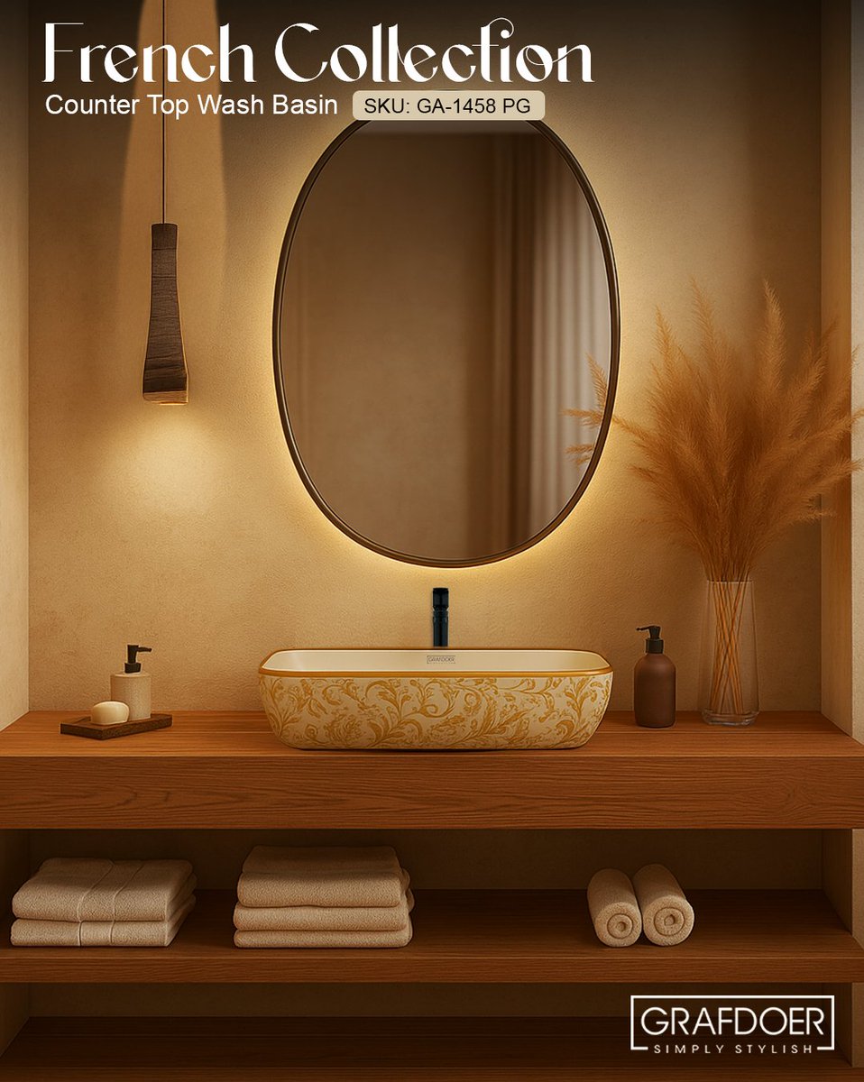 GrafdoerIndia's tweet image. Less around it. More focus on it.
Designer basin. Every detail stands out. 🚿

#ModernBathroom #DesignMatters #Grafdoer