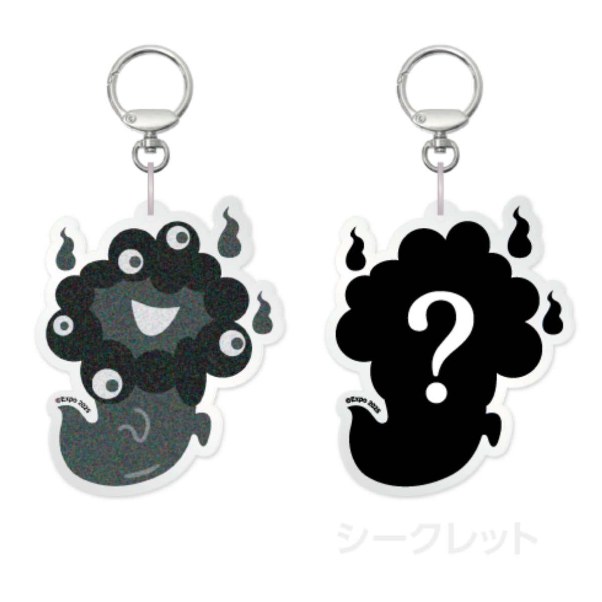 ◤￣￣￣
　　大好評の #おばけミャクミャク
  カラフル可愛い新商品 発売スタート‼️
　　　　　　　　　　　　　　　＿＿＿◢

#初耳怪談 と #ミャクミャク のコラボグッズ
"おばけミャクミャク"が七変化🌈
待望のカラバリグッズのEC発売がスタート✨

★ランダムアクリルキーホルダー