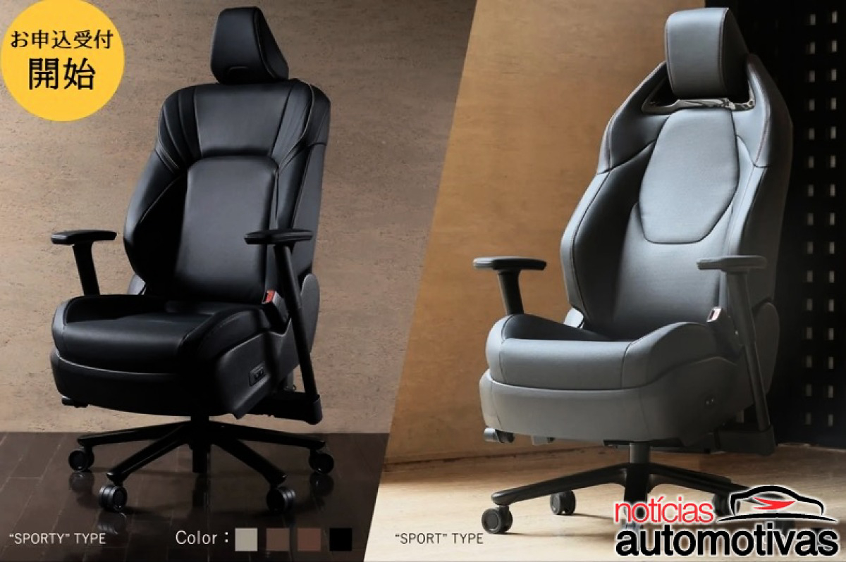 automotivas's tweet image. Toyota transforma o banco de um dos seus modelos em cadeira de escritório caríssima e ainda coloca fivela de cinto com função inesperada noticiasautomotivas.com.br/toyota-transfo… #Toyota