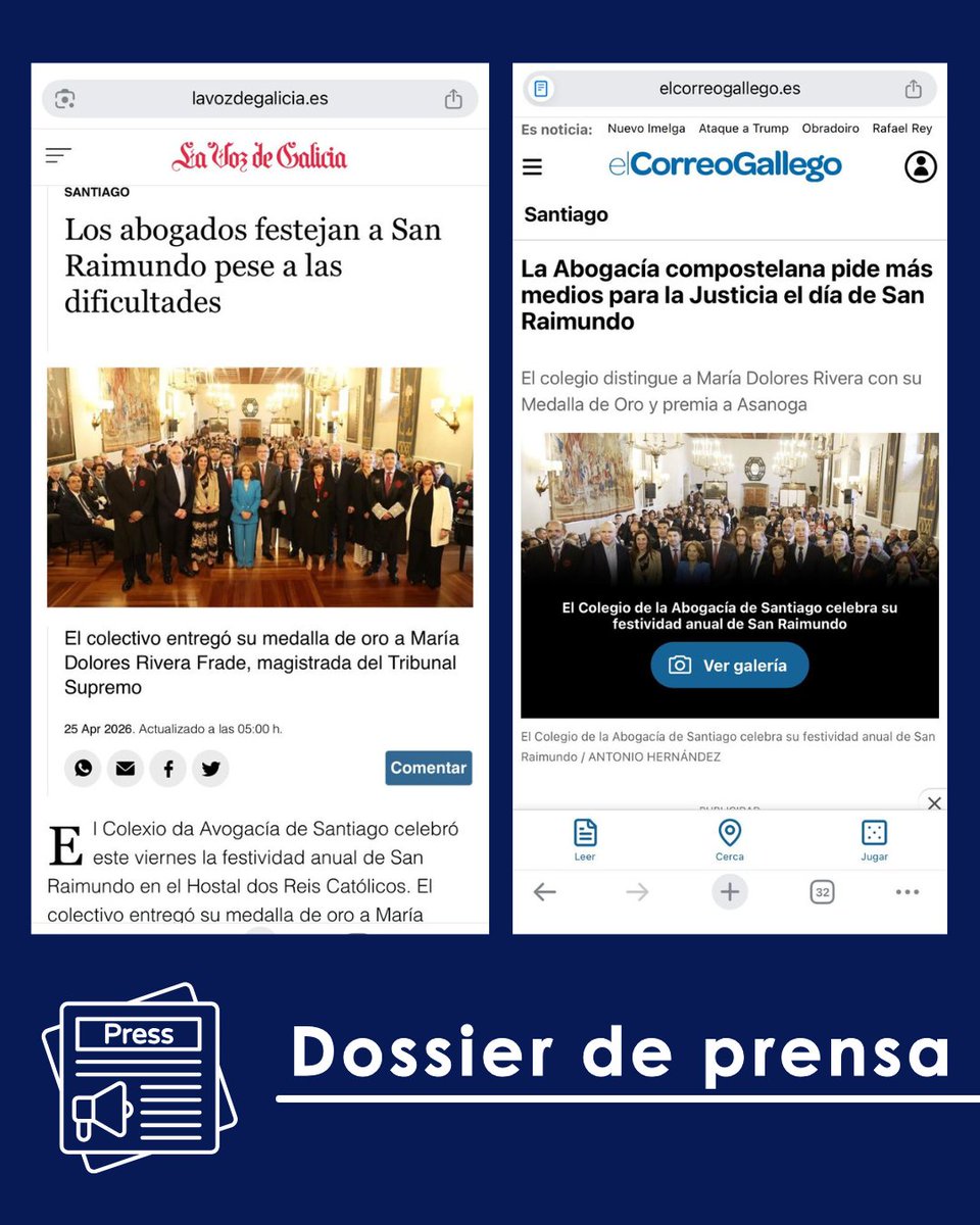 Avogacía Compostelá tweet media