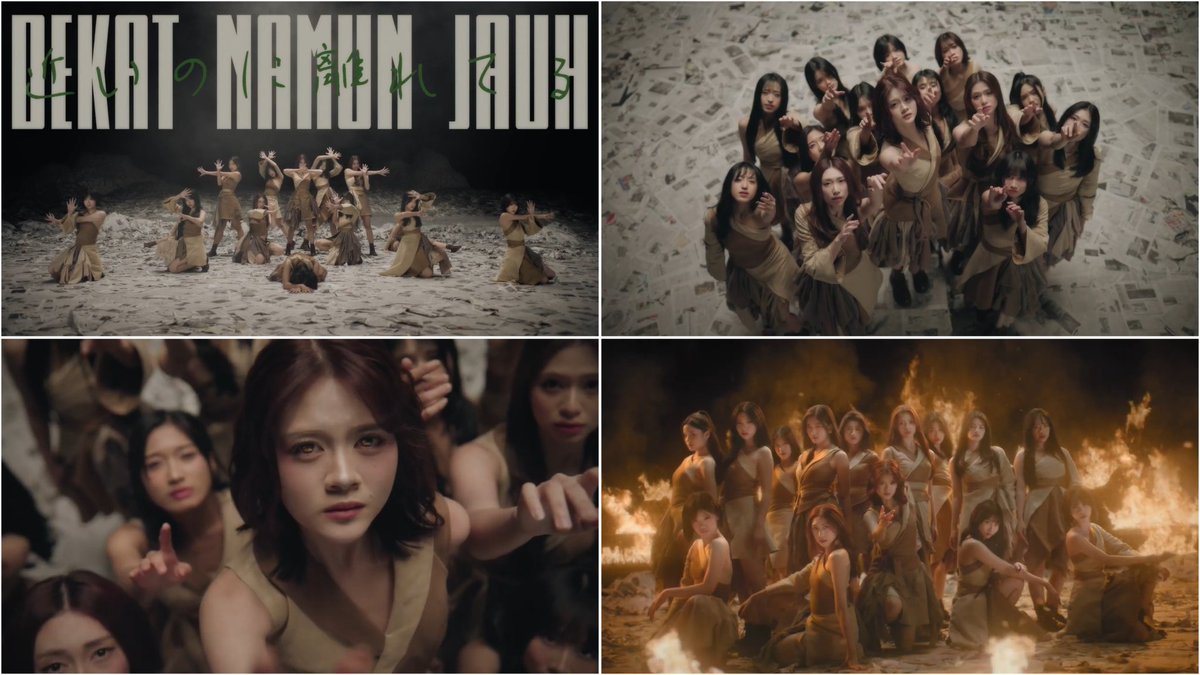 MS_Torik269's tweet image. JKT48 merilis single berjudul "Chikai no Ni Hanareteru" dan Angelina Christy didapuk sebagai Center. Yang paling sangar dari MV ini pembuatannya dibantu pakr CGI klasik yang membuat latar MV yang dipenuhi tumpukan koran bekas jadi megah seperti suasana kebakaran. 🔥
#LatePost