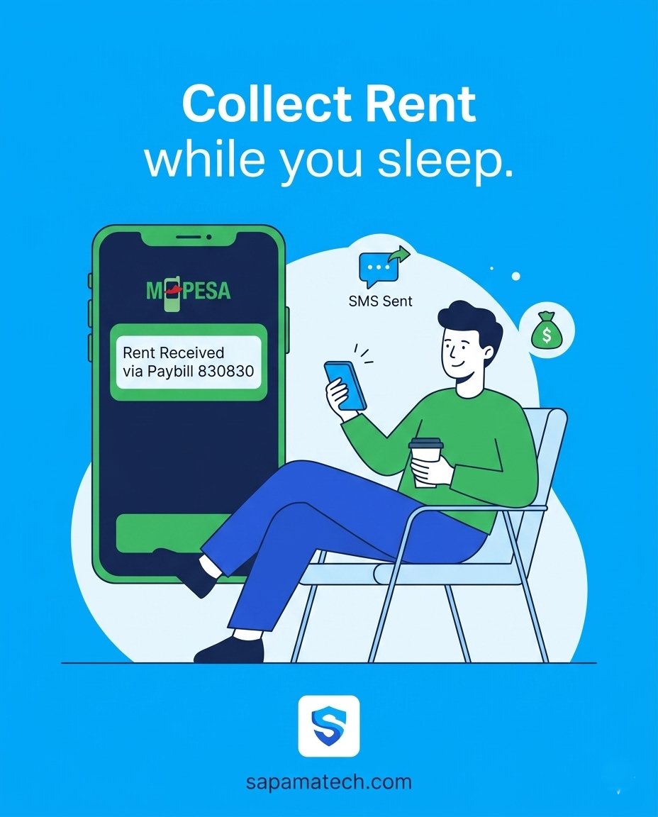 sapamaerp's tweet image. Real-time M-PESA integration means instant receipts for them and zero stress for you. 💰 sapamatech.com
#PropertyManagement #NairobiRealEstate #FintechKenya #PassiveIncome #SmartLandlord #TrustedTech #PropertyTech