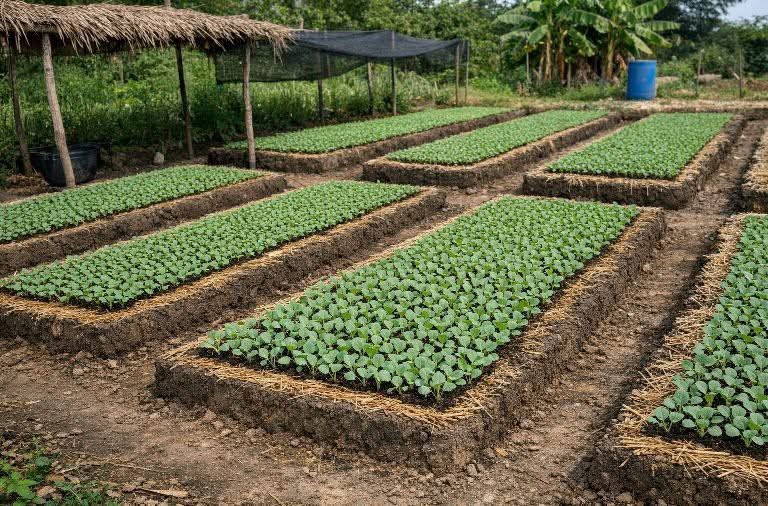 mugishaIIsam's tweet photo. Small beginnings, big harvest ahead 
Well-prepared nursery beds today, strong and healthy crops tomorrow.

#SmartFarming #Agriculture #FutureFarmer https://t.co/qplP3A452V
