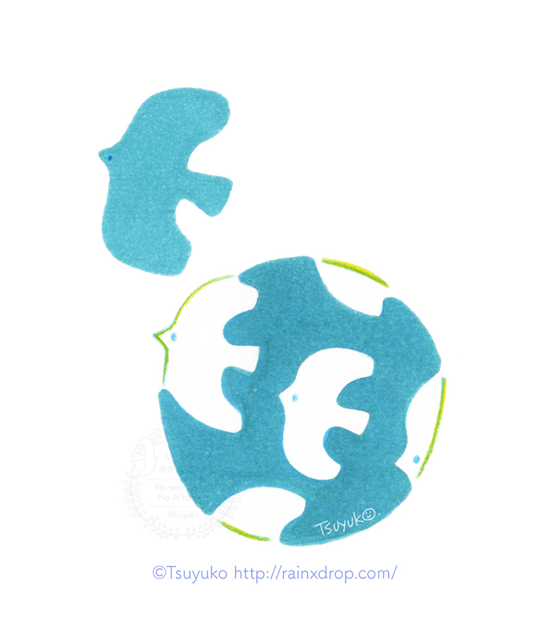 アナログイラストに力を入れたくて、トレース台を活用しだしました。
これはカラーペンと色鉛筆。